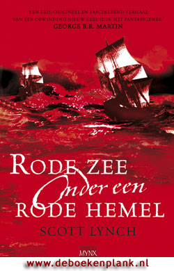 Rode Zee onder een Rode Hemel